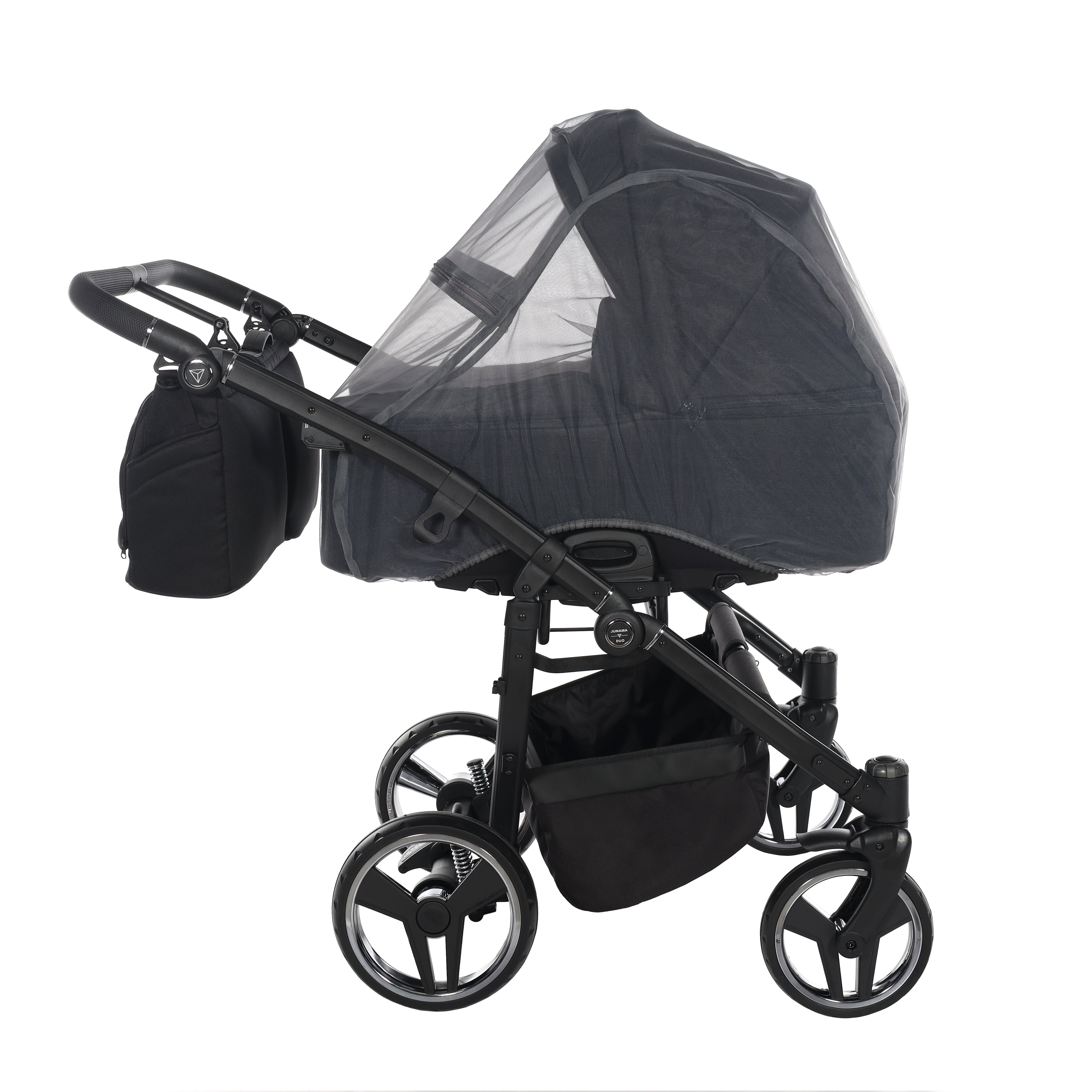 Junama AIR DUO V3 Zwillingswagen 3in1 Black