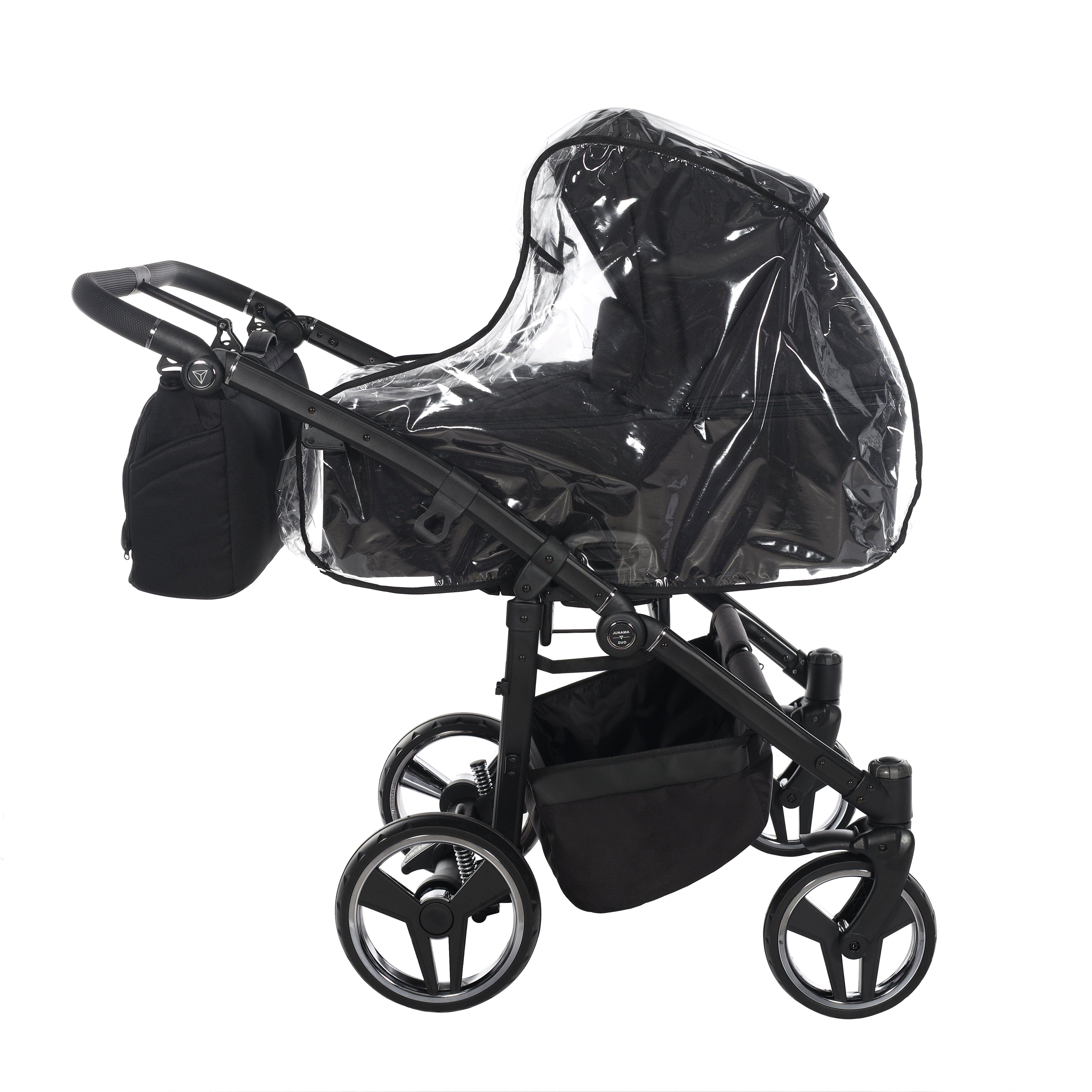 Junama AIR DUO V3 Zwillingswagen 3in1 Black