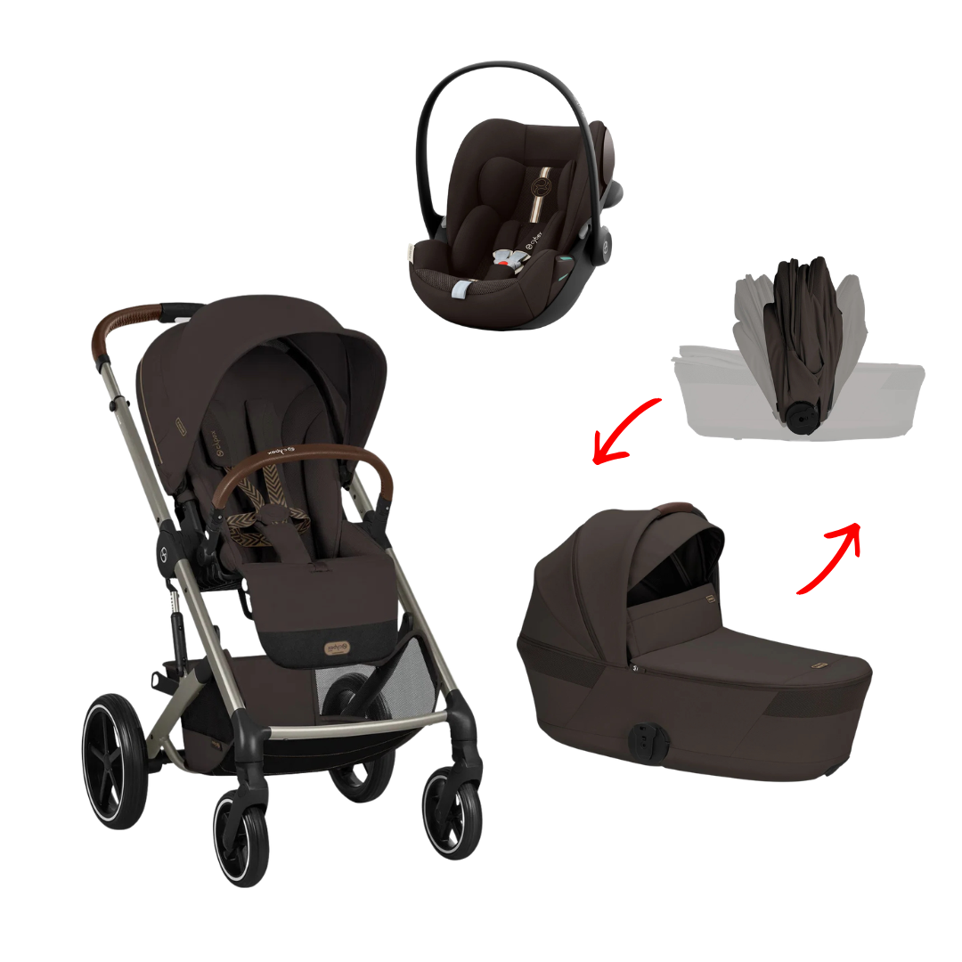 Cybex Balios S Lux Bundle-Set 3in1 chocolate brown 2026