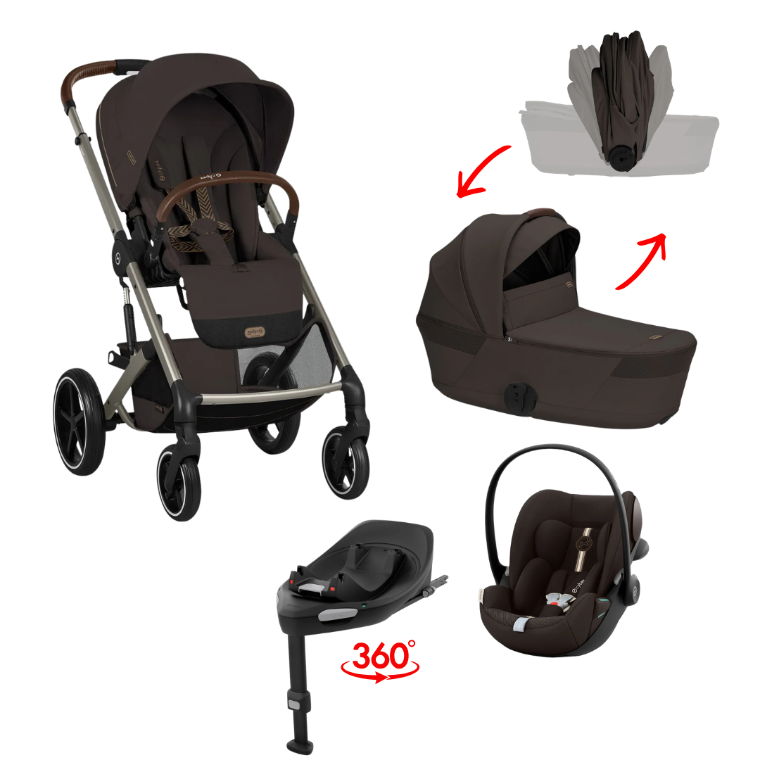 Cybex Balios S Lux Bundle-Set 4in1 almond beige