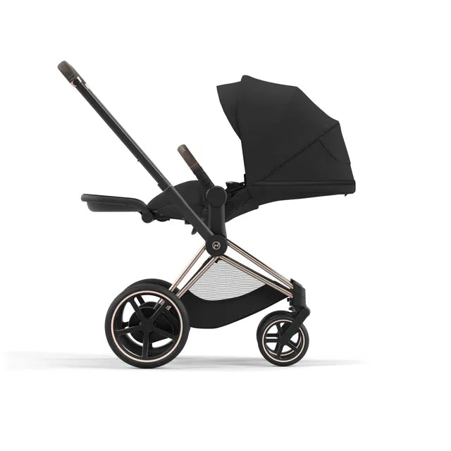 CYBEX ePriam 2.0 Rosegold Kinderwagen sepia black black
