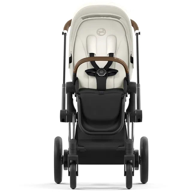 Cybex Chrome ePriam Travel Bundle-Set 4in1 inkl Cloud T Plus Chrome / Off White