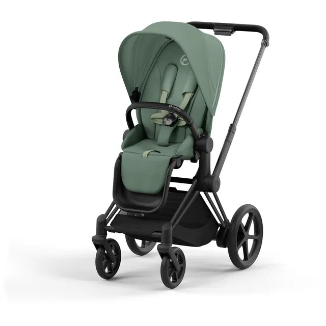 Cybex ePriam Travel Bundle-Set 4in1 inkl Cloud T Plus Leaf Green/ Black