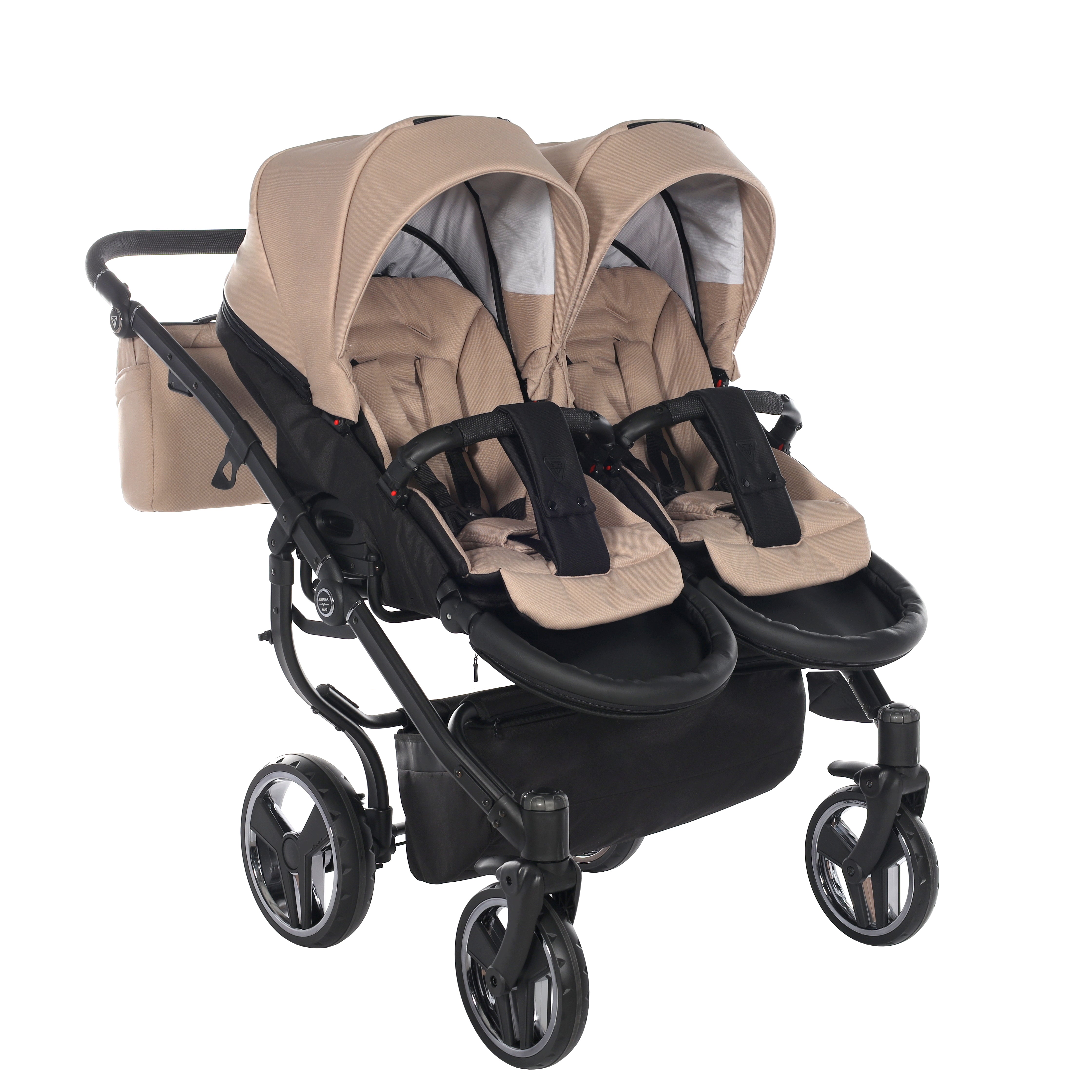 Junama AIR DUO V3 Zwillingswagen 3in1 Beige