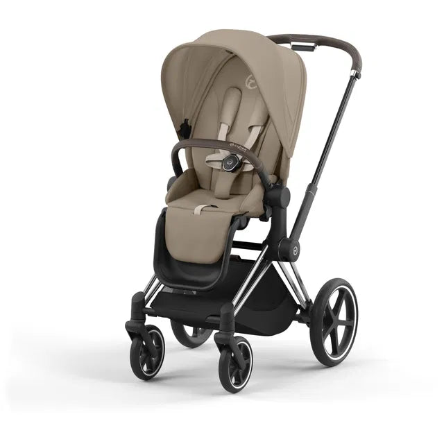 CYBEX Priam 4.0 Chrome Brown Kinderwagen cozy beige beige