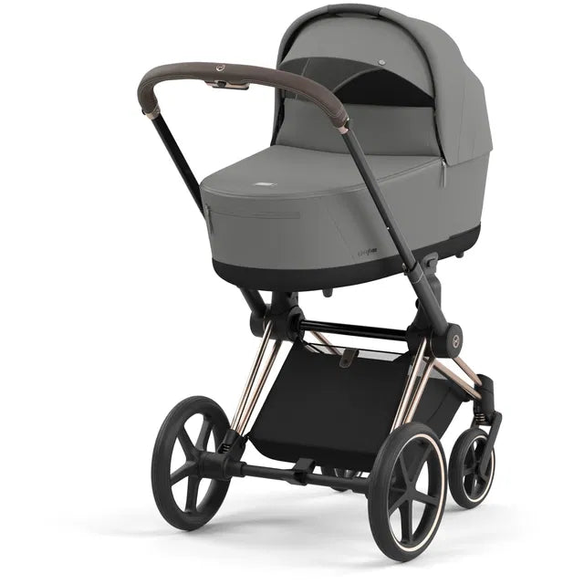 Cybex Priam Rosegold Travel Bundle-Set 4in1 inkl Cloud T Plus Mirage Grey