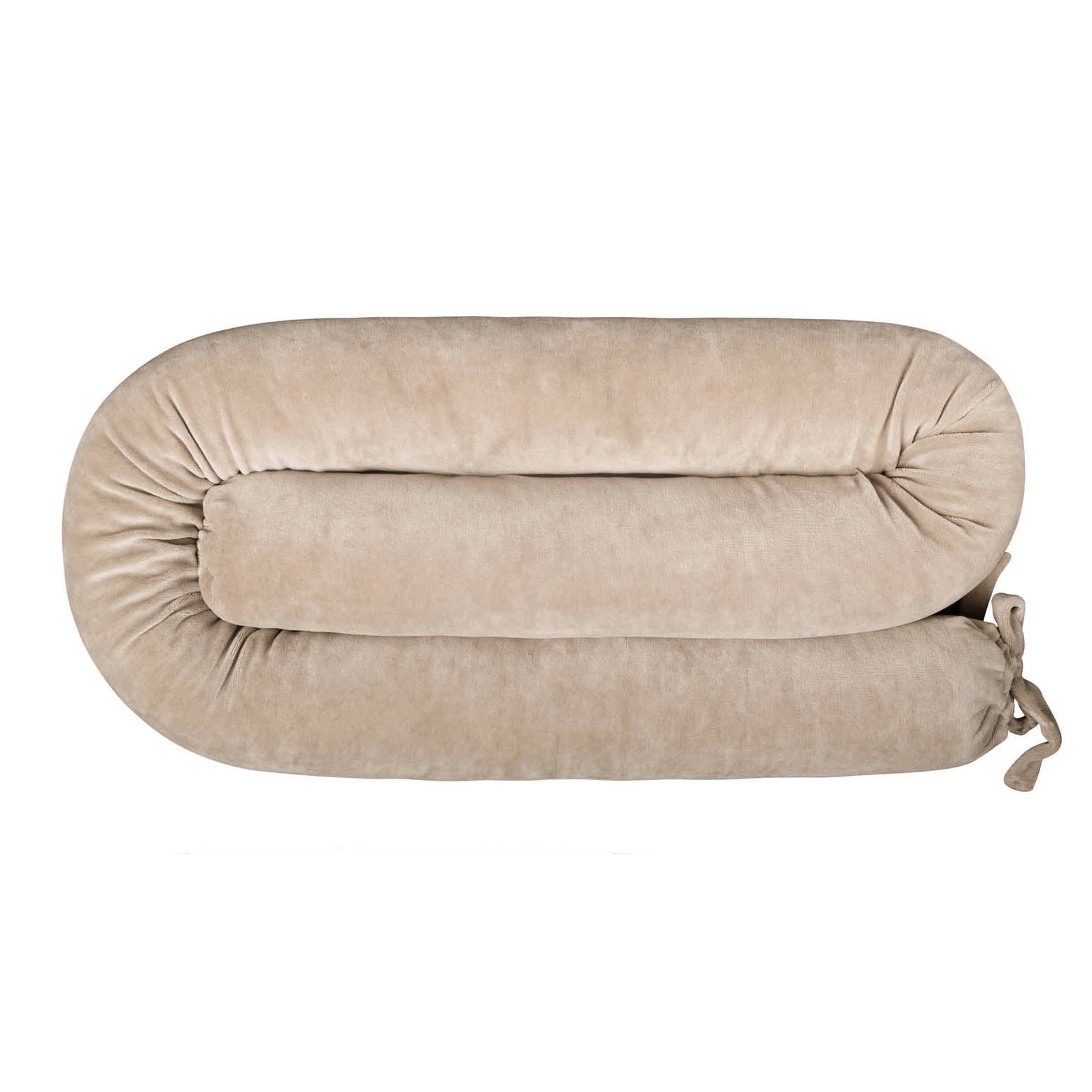 Nestchenrolle Samt sand