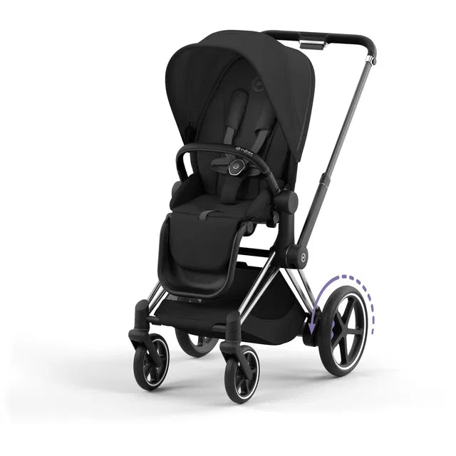 CYBEX ePriam 2.0 Chrome Black Kinderwagen cozy beige beige