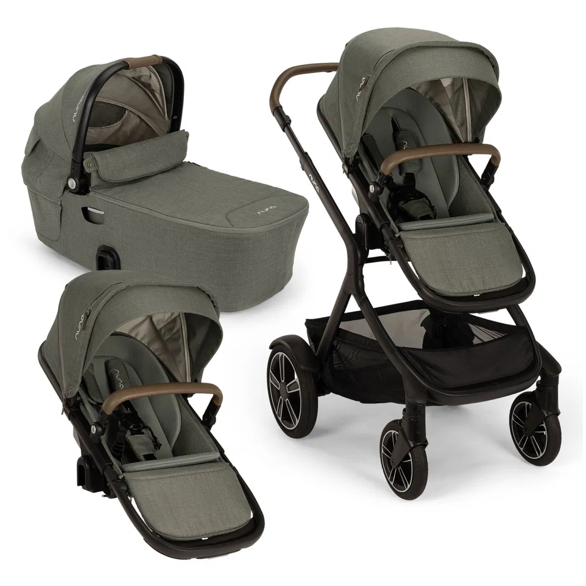 Nuna Demi Next Geschwister Set Pine