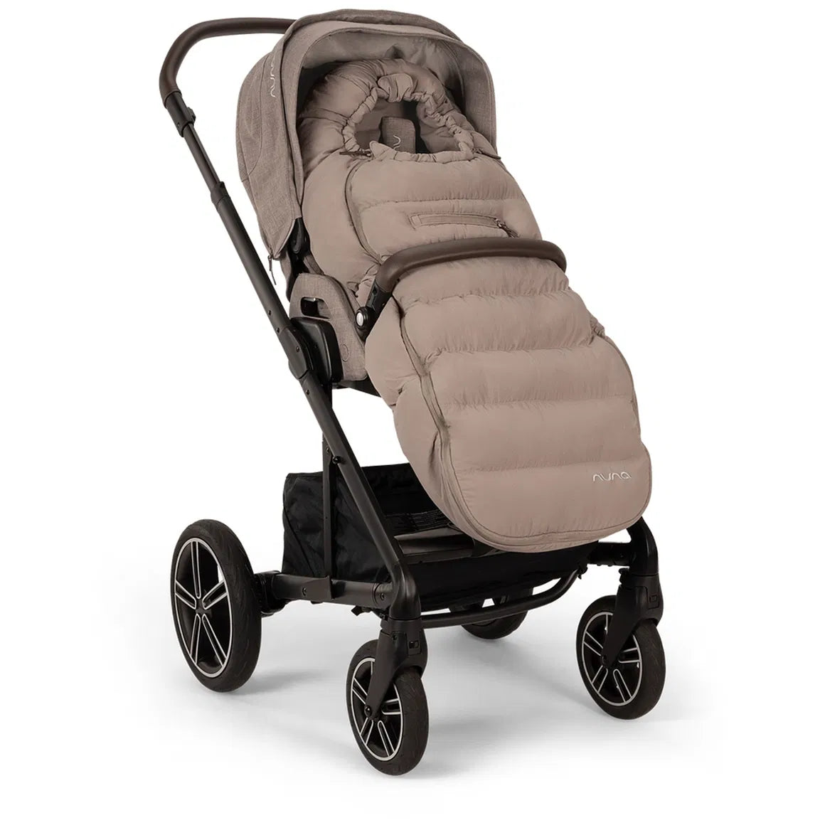 nuna Winter Stroller Set Merino Wool cedar