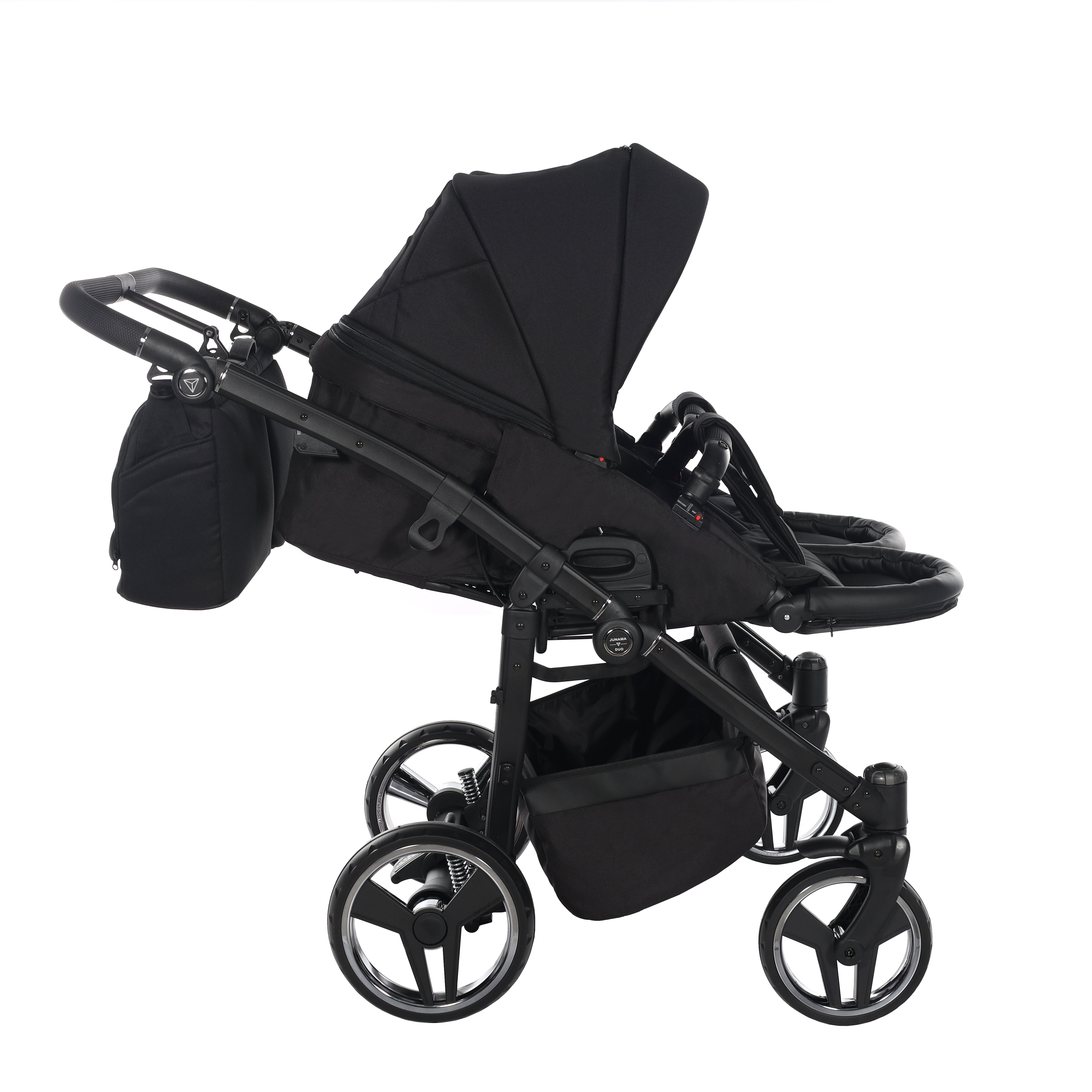 Junama AIR DUO V3 Zwillingswagen 3in1 Black