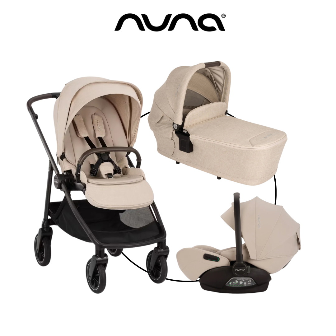 Nuna Swiv Bundle 3in1 Biscotti inkl Arra Flex