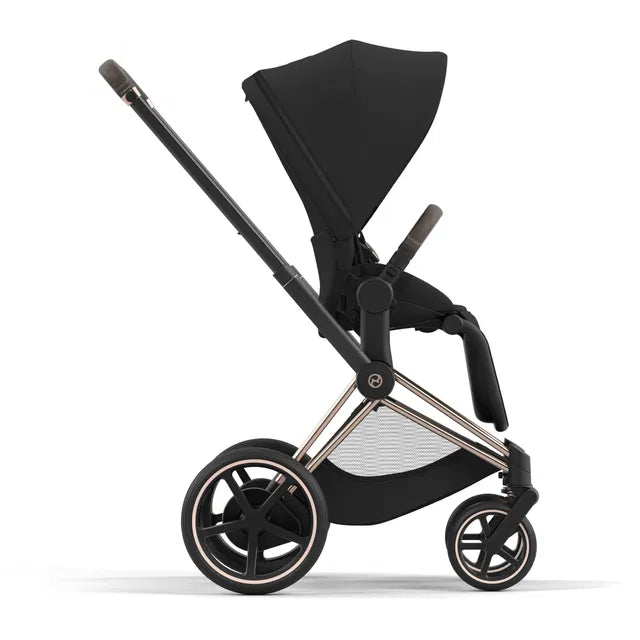 CYBEX ePriam 2.0 Rosegold Kinderwagen sepia black black