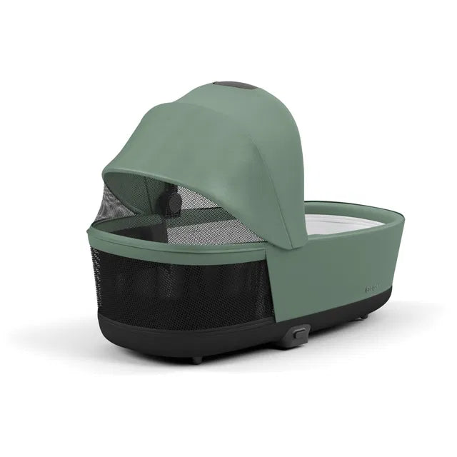 Cybex Chrome ePriam Travel Bundle-Set 4in1 inkl Cloud T Plus Chrome / Leaf Green