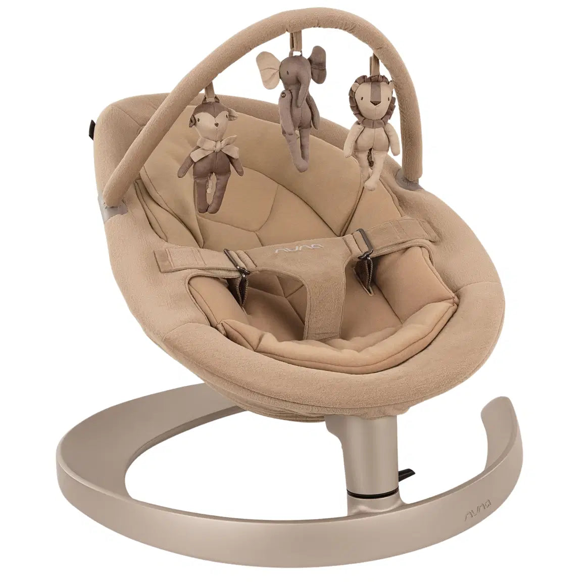 Nuna Babywippe leaf grow mit Spielbügel Teddy