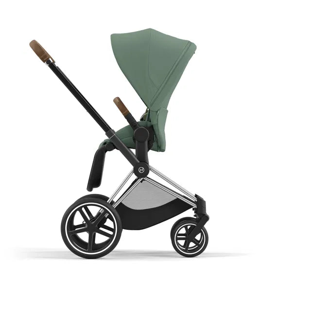 Cybex Priam Travel Bundle-Set 4in1 inkl Cloud T Plus Leaf Green/ Brown /Chrome