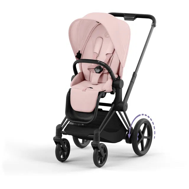 CYBEX ePriam 2.0 Matt Black Kinderwagen cozy beige beige