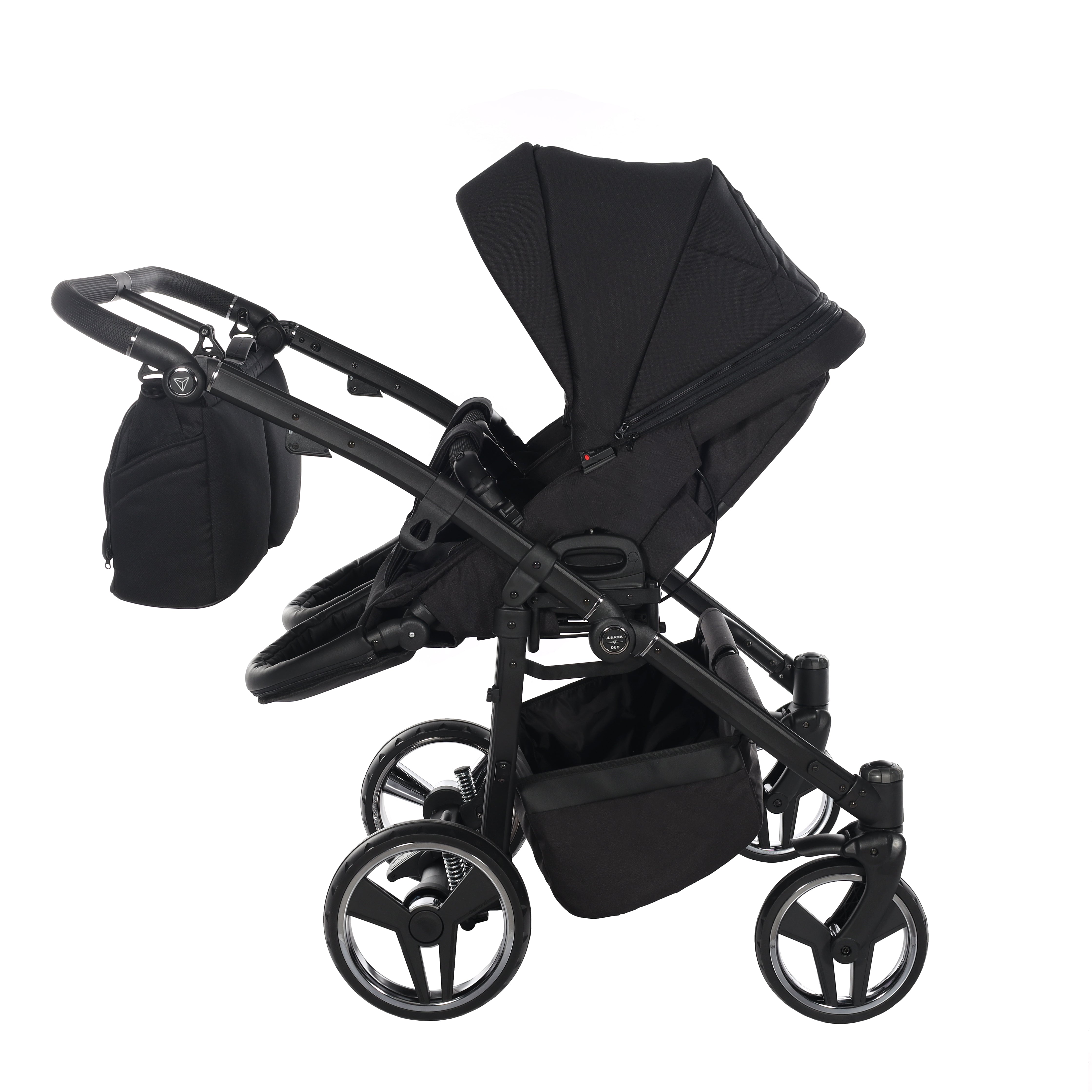 Junama AIR DUO V3 Zwillingswagen 3in1 Black