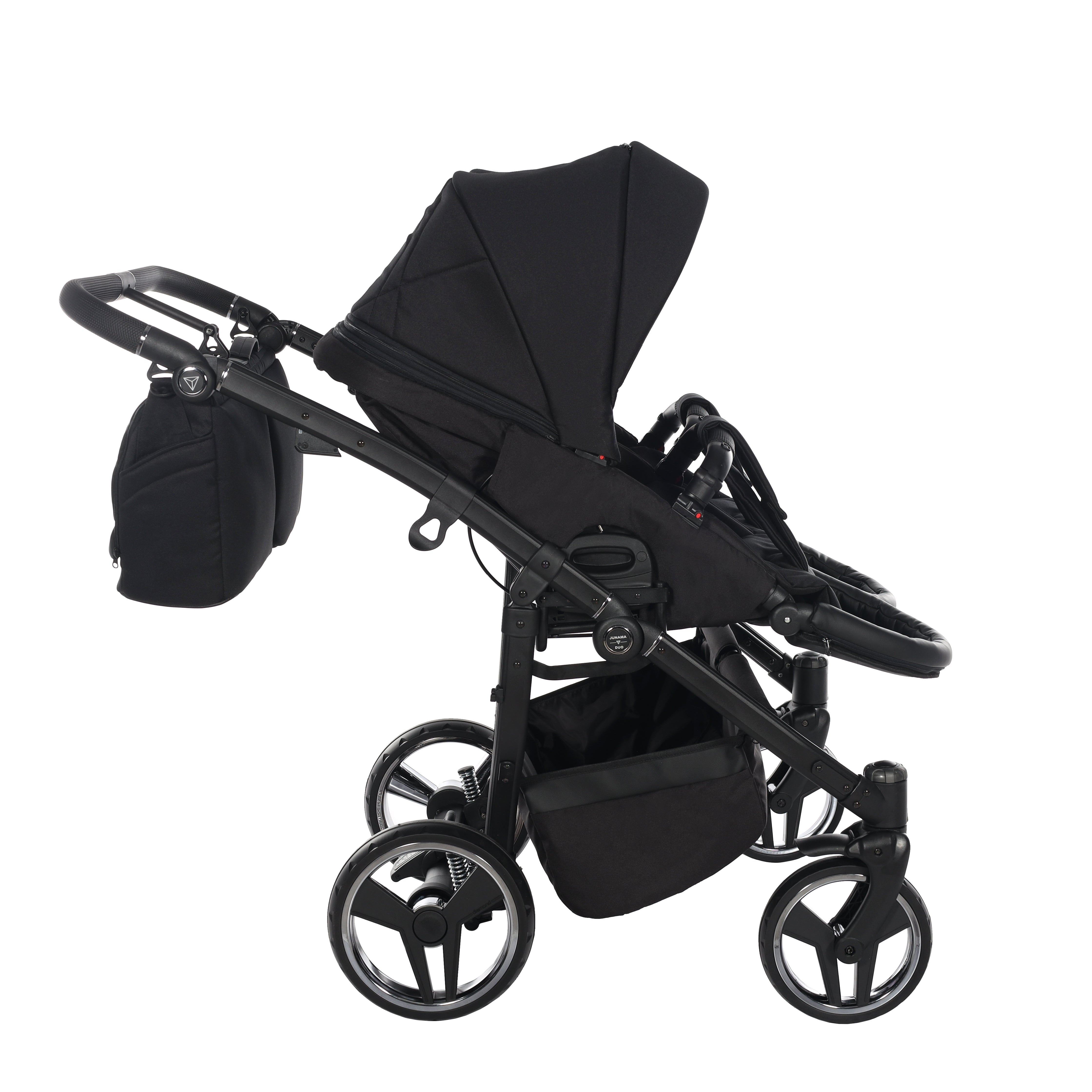 Junama AIR DUO V3 Zwillingswagen 3in1 Black