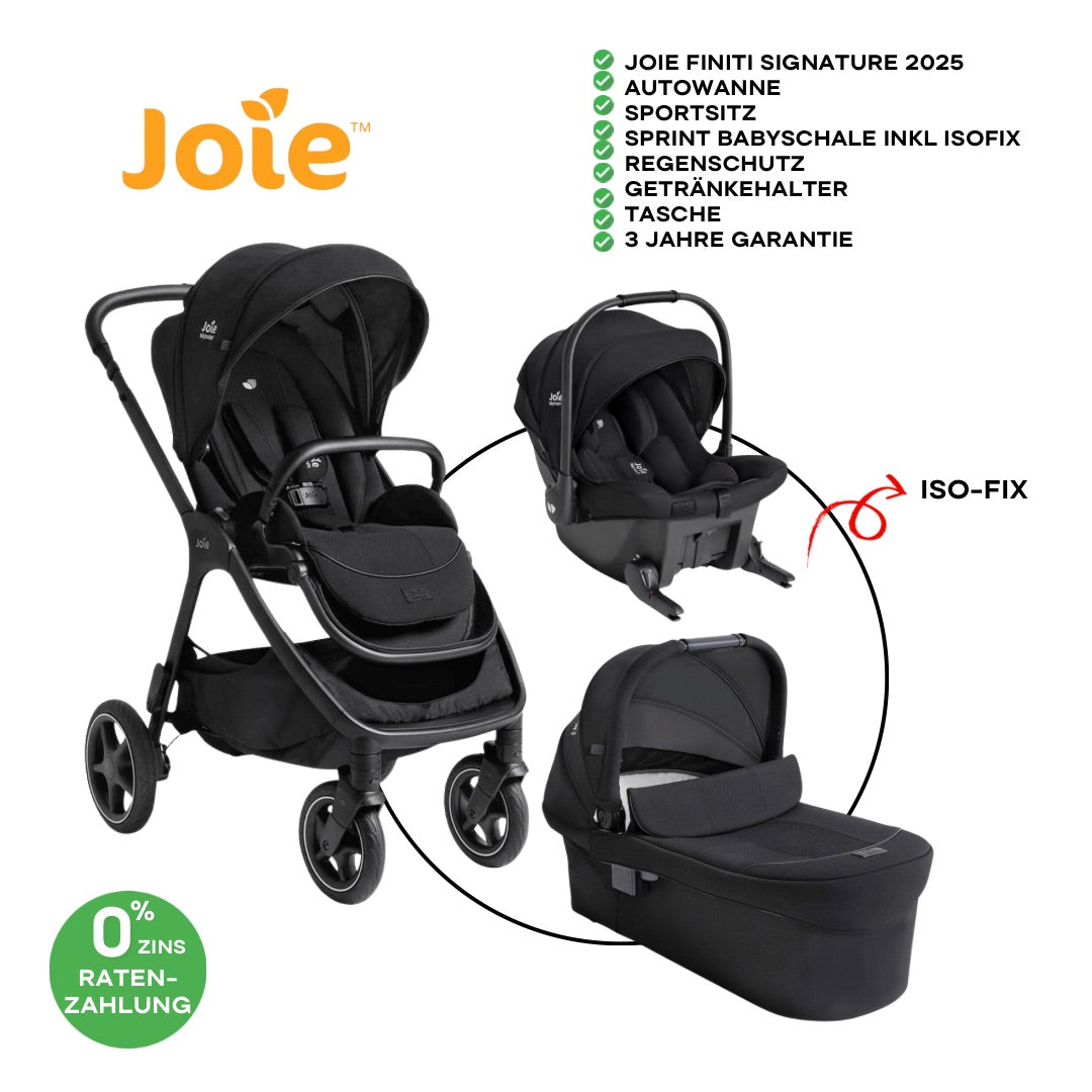 Joie Signature Finiti Bundle 3in1 inkl Sprint Eclipse