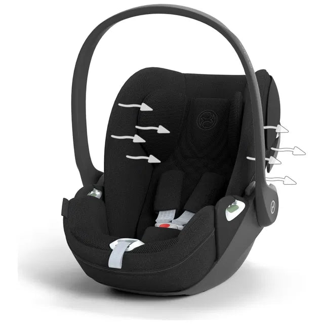 Cybex Chrome ePriam Travel Bundle-Set 4in1 inkl Cloud T Plus Chrome / Sephia Black