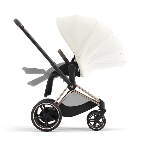 Cybex ePriam Travel Bundle-Set 4in1 inkl Cloud T Plus Rosegold / Off White
