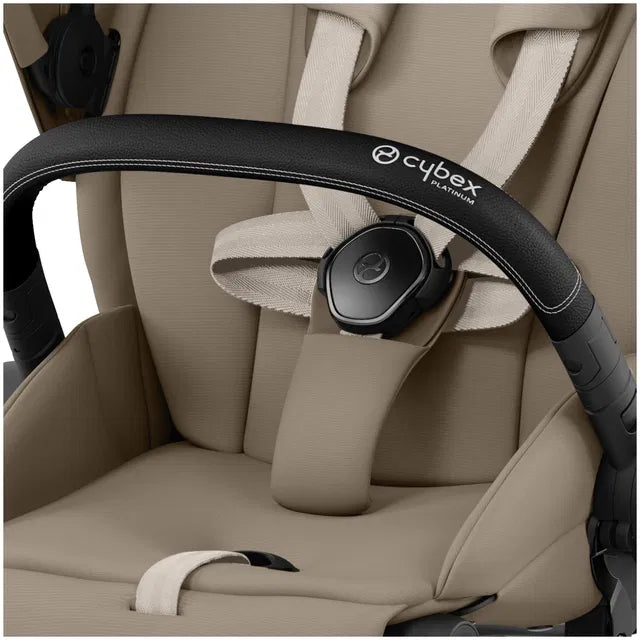 CYBEX Priam 4.0 Matt Black Kinderwagen cozy beige beige