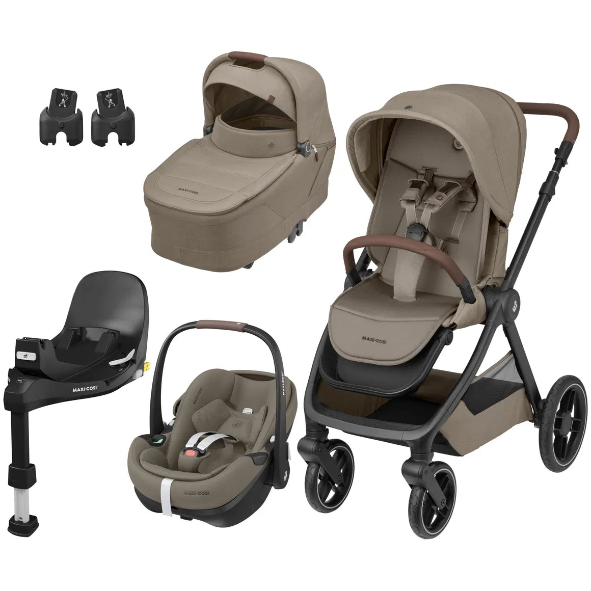 Maxi Cosi Oxford Plus Bundle Set 4in1 inkl. Pebble 360 Pro² twillic truffle