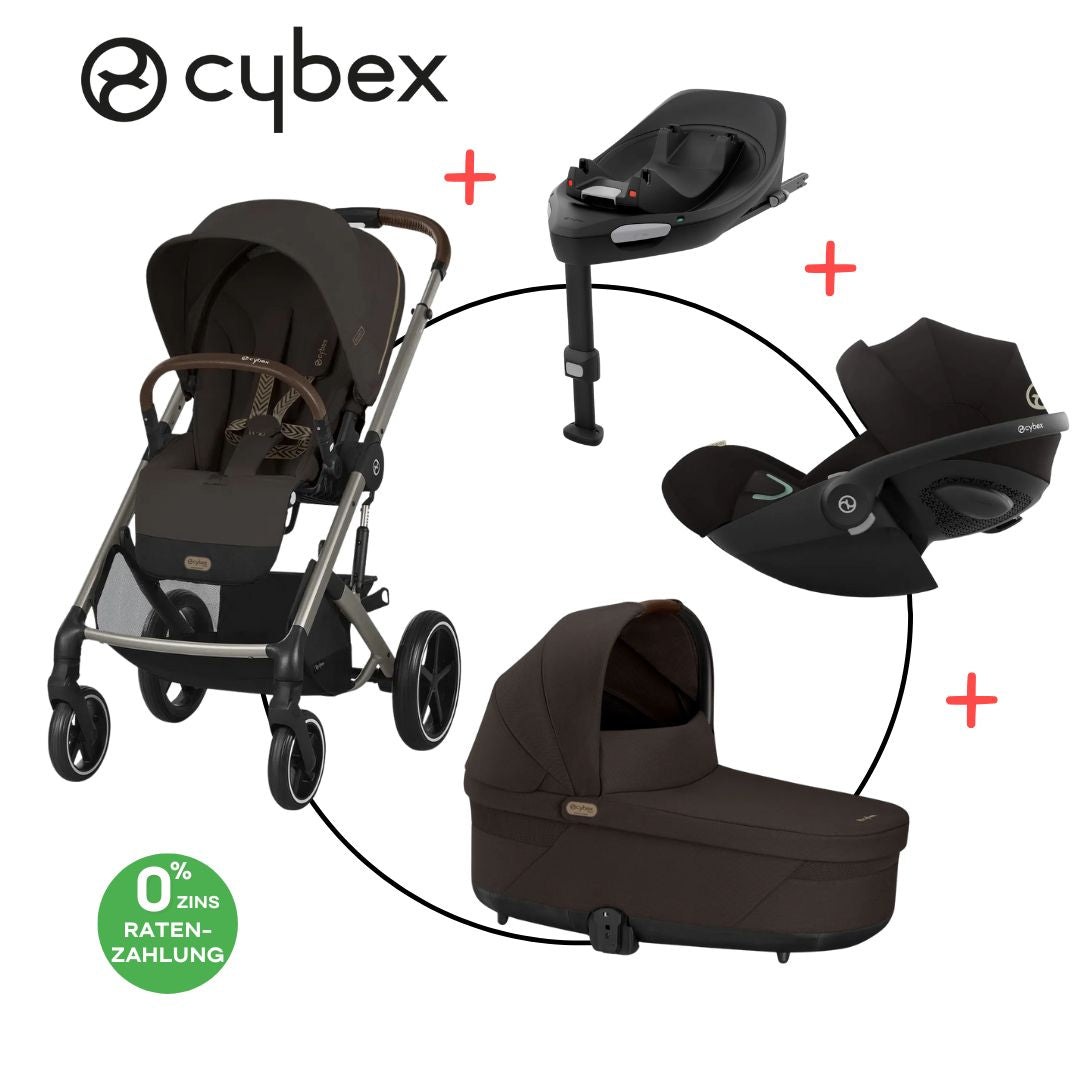 Cybex Balios S Lux Bundle 4in1 inkl. Cloud G i-Size Plus Chocolate Brown