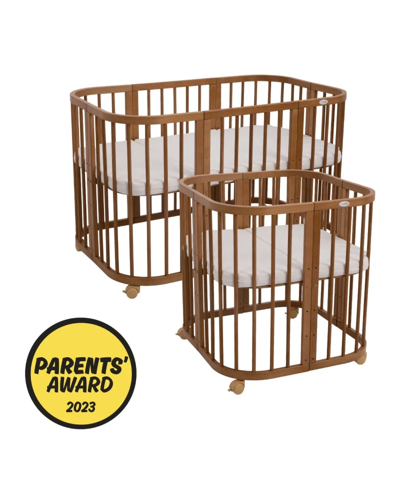 7in1 Babybett Quadi Vintage – inkl. Matratze