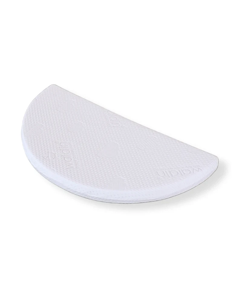 Lit Bébé 7en1 Ovale Blanc – incluant Matelas