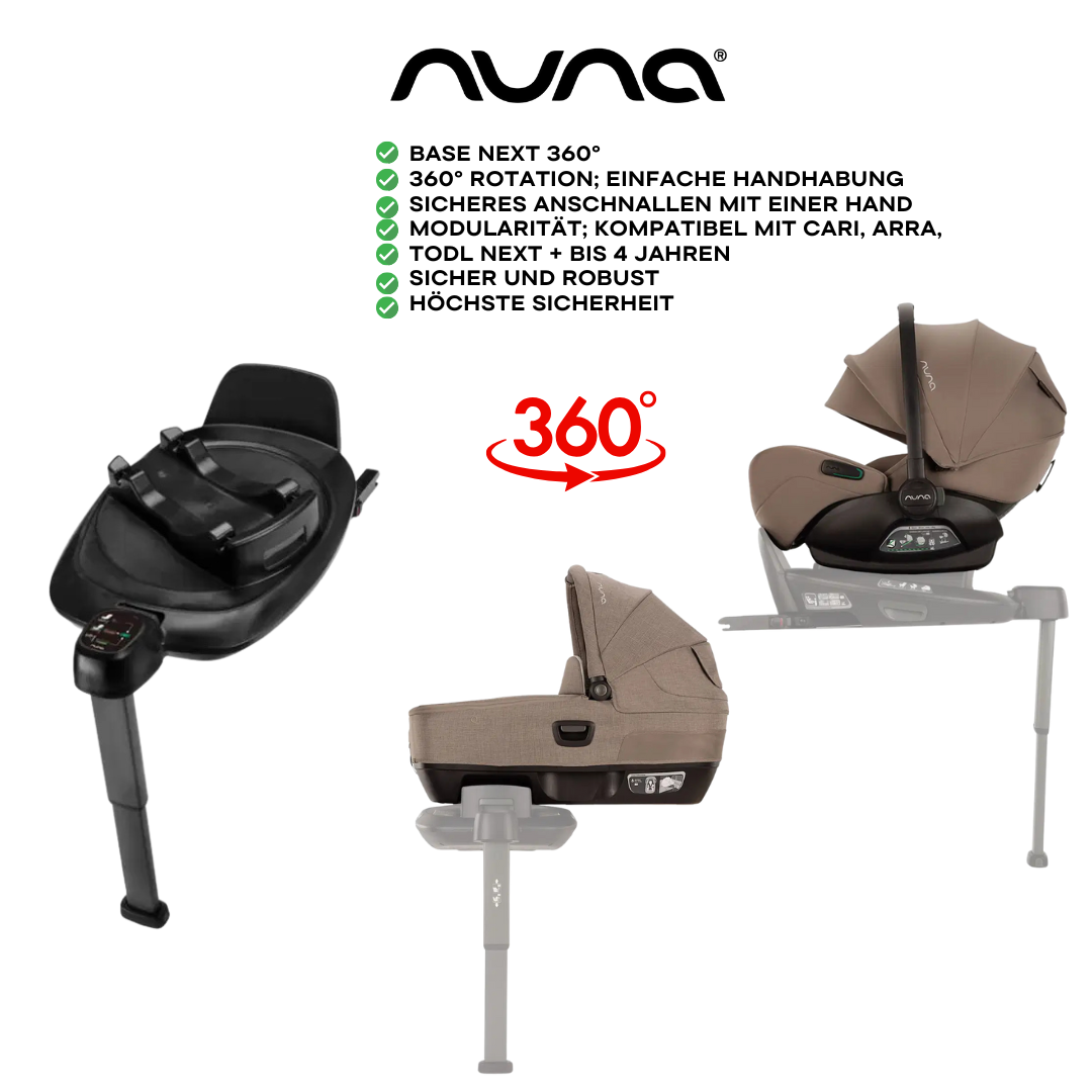 Nuna Mixx Next Bundle Set 4in1 inkl Cari Next & Arra Flex Cedar