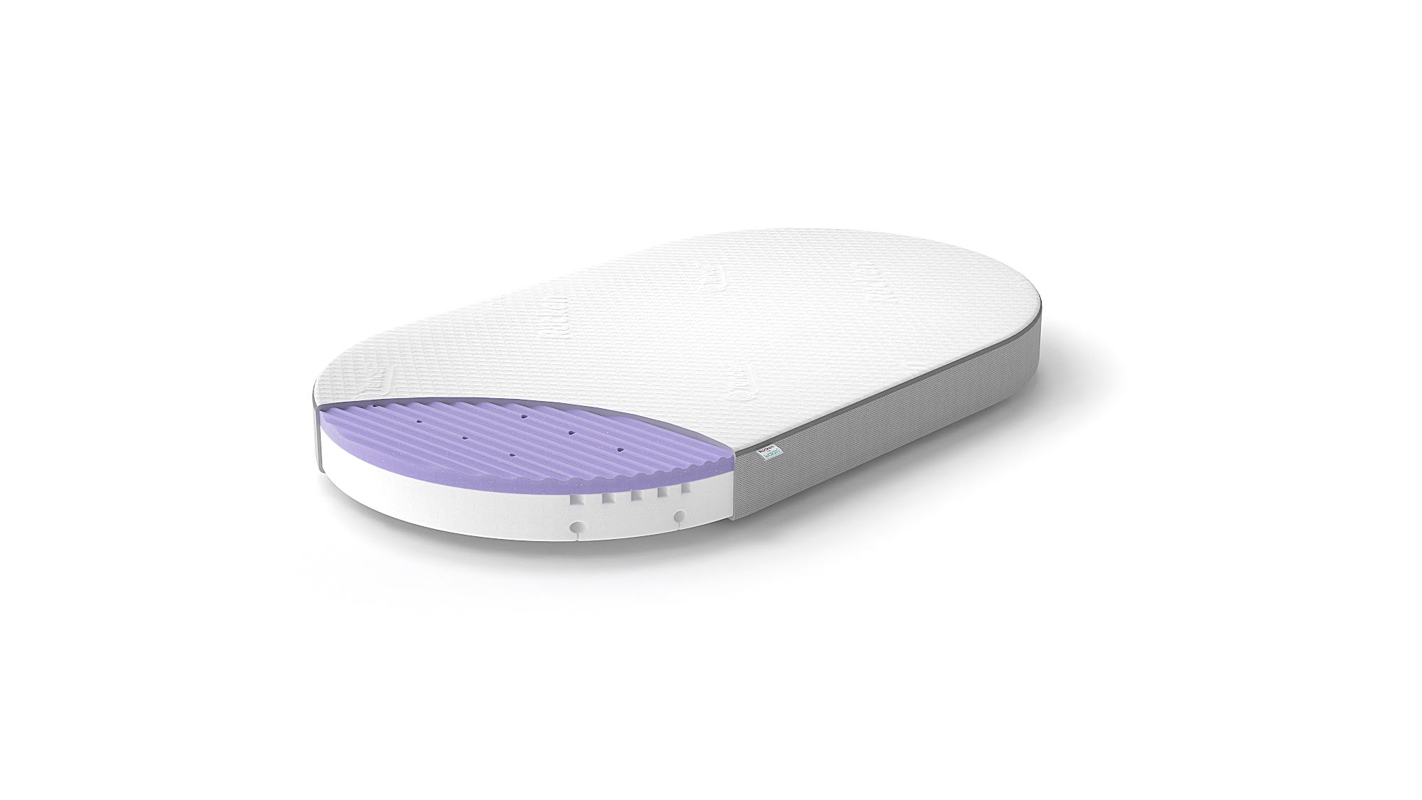 Rücken Matratze für 7in1 OVALES Bett - Gross