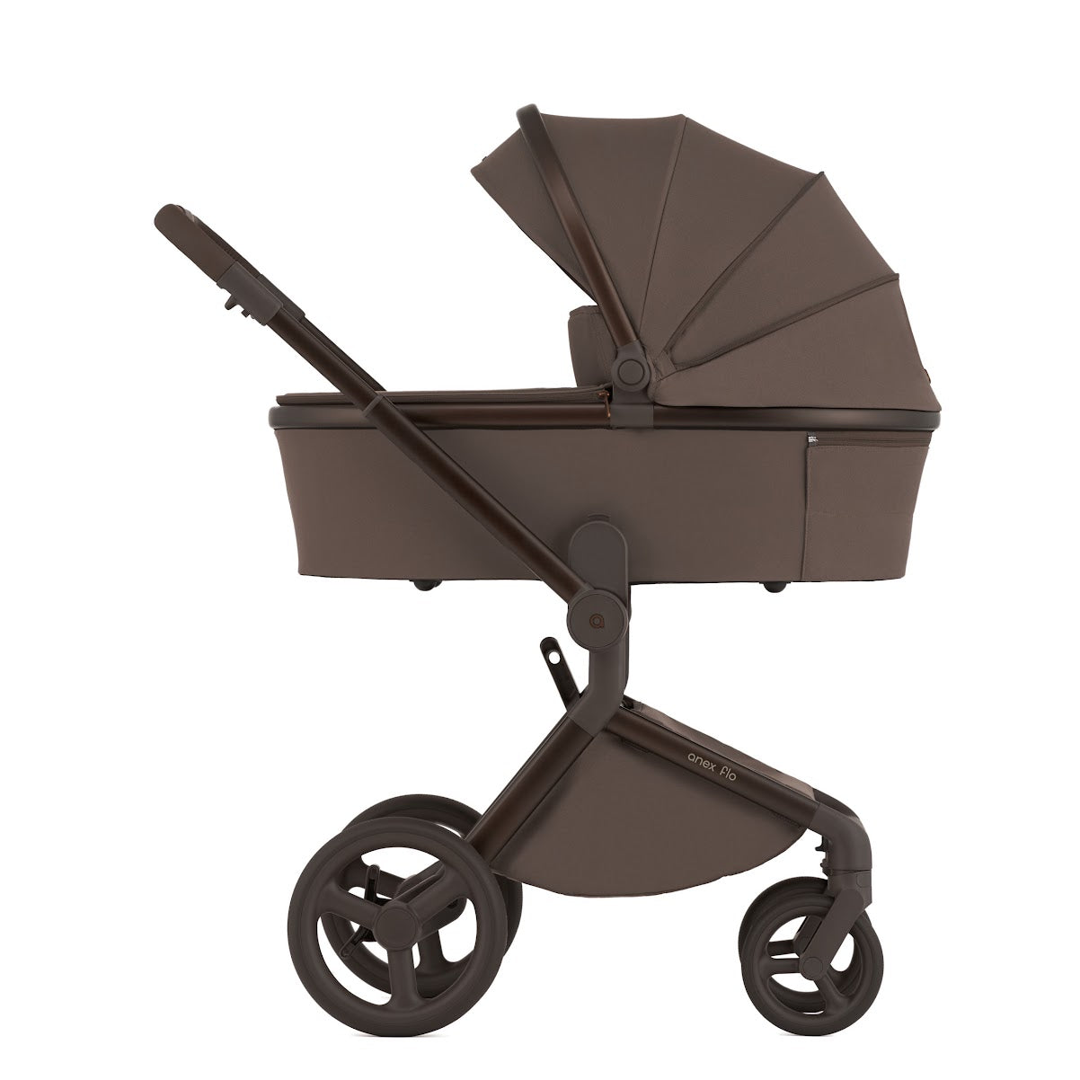 Anex Flo Browny Bundle-Set 4in1 inkl. Nuna Arra flex Babyschale & Base Next