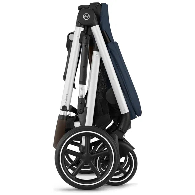 CYBEX Gazelle S Zwillingskinderwagen Bundle-Set 4in1 Navy Blue