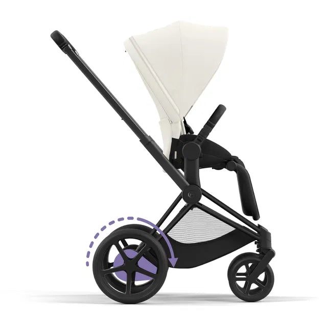 Cybex ePriam Travel Bundle-Set 4in1 inkl Cloud T Plus Off White / Black