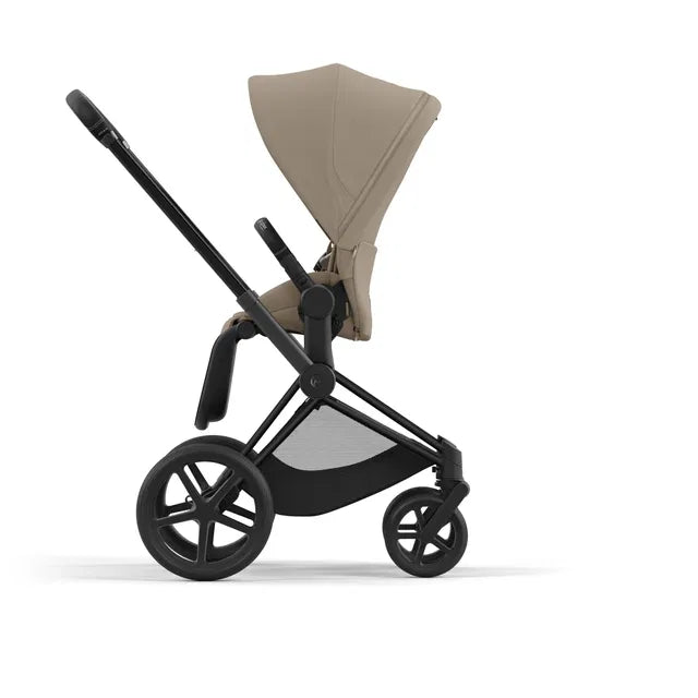 CYBEX Priam 4.0 Matt Black Kinderwagen cozy beige beige