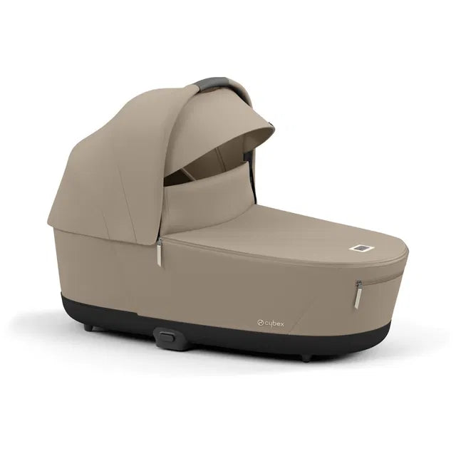 CYBEX Priam 4.0 Matt Black Kombikinderwagen cozy beige beige
