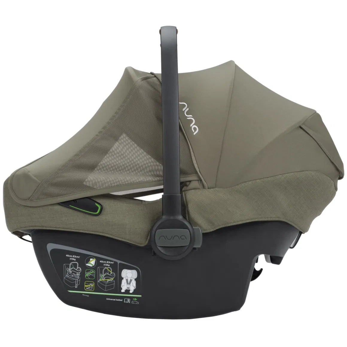 Nuna Kombikinderwagen Mixx Next Travel-Set inkl. Babyschale Pipa Next und Isofix-Basis Next 360•