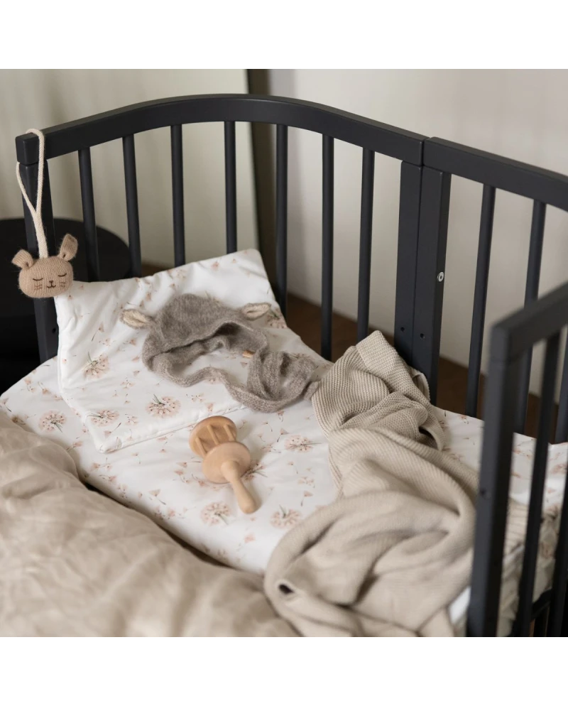 Babyhörnchen 2in1 Decke und Kissen – Pusteblumen