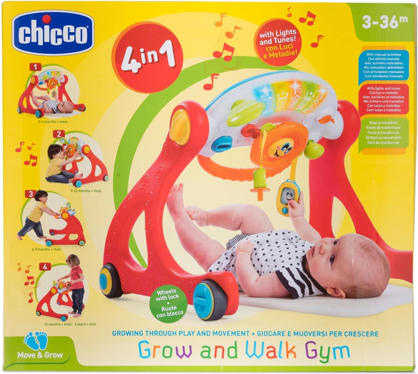 Chicco Move n Grow Walker 4 in 1