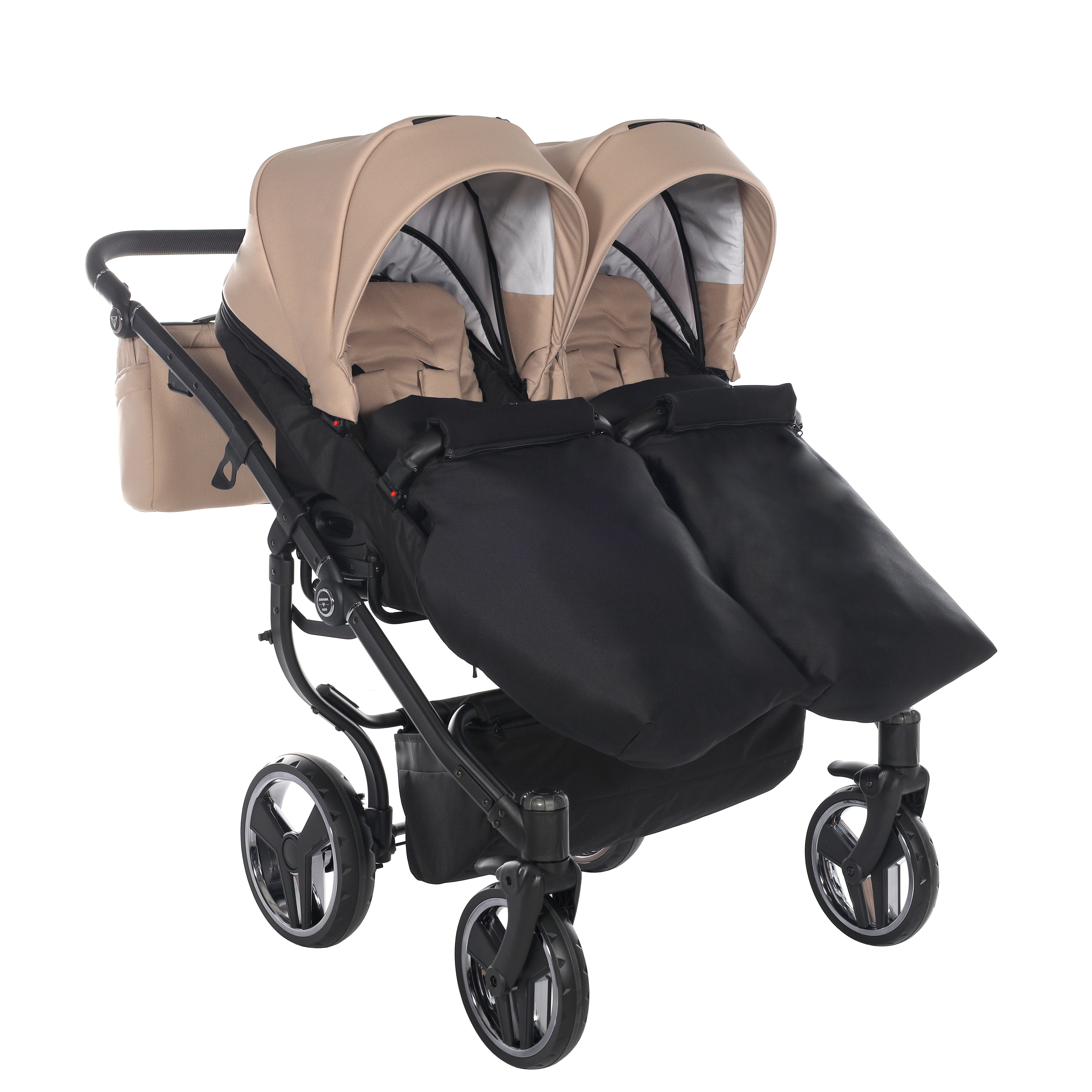 Junama AIR DUO V3 Zwillingswagen 3in1 Beige