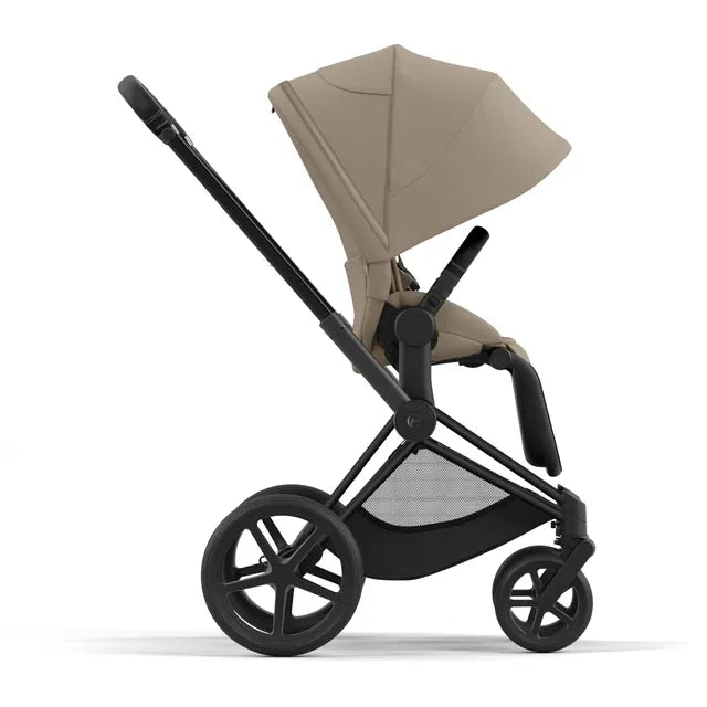 CYBEX Priam 4.0 Matt Black Kinderwagen cozy beige beige