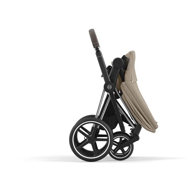CYBEX Priam 4.0 Chrome Brown Kinderwagen cozy beige beige
