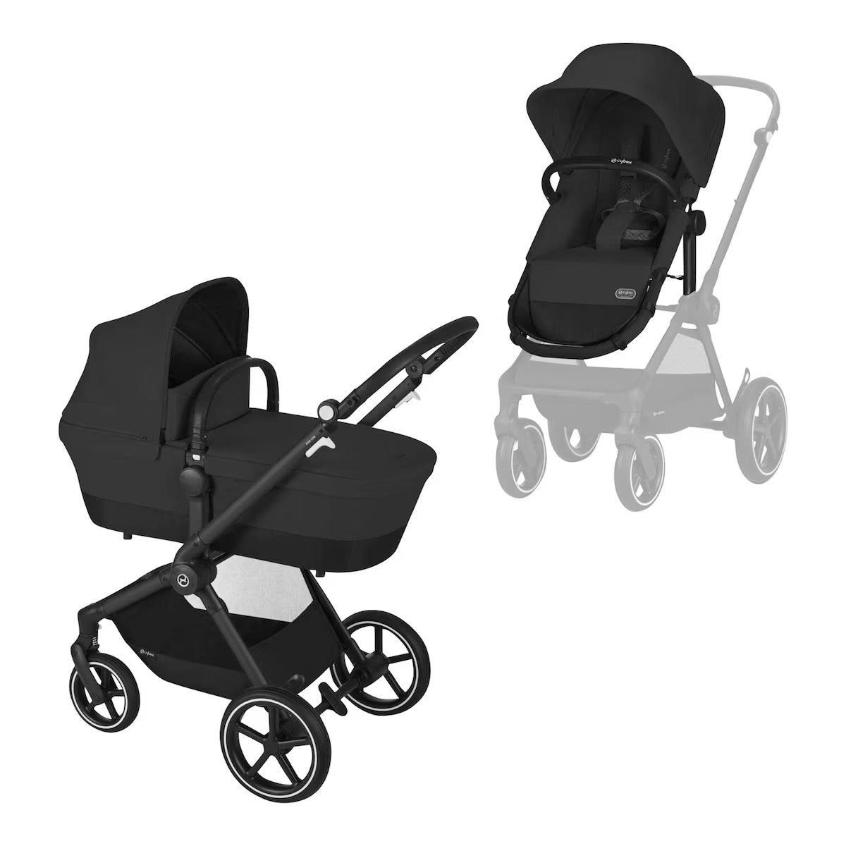 Cybex Eos Lux Trio-Set inkl. Babyschale Aton B2 i-Size