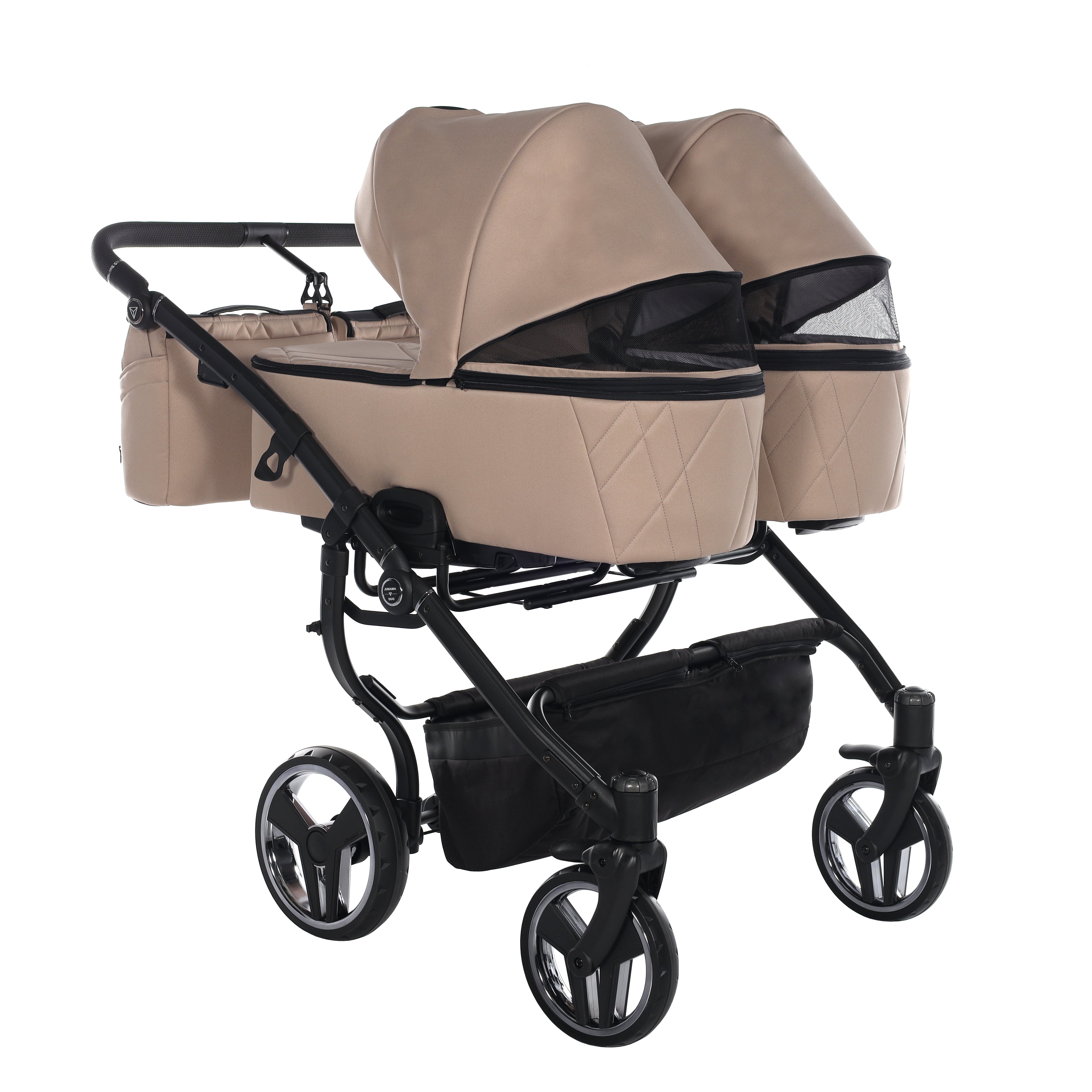 Junama AIR DUO V3 Zwillingswagen 3in1 Beige