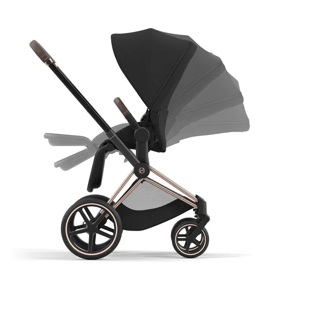 CYBEX Priam 4.0 Rosegold Kinderwagen sepia black black