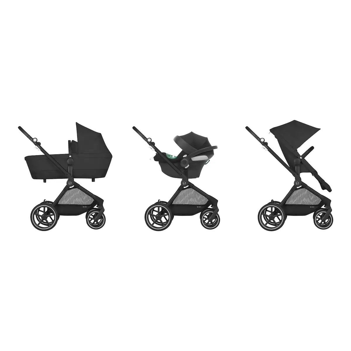 Cybex Eos Lux Trio-Set inkl. Babyschale Aton B2 i-Size