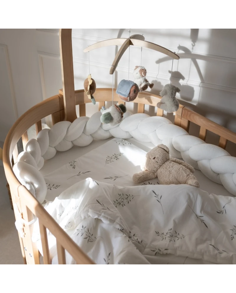 Baumwolle Bettwäsche Grüne Zweige