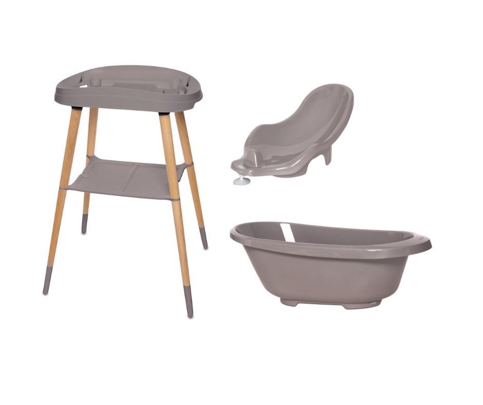Badewanne Set 3in1 Chalk Brown Sense